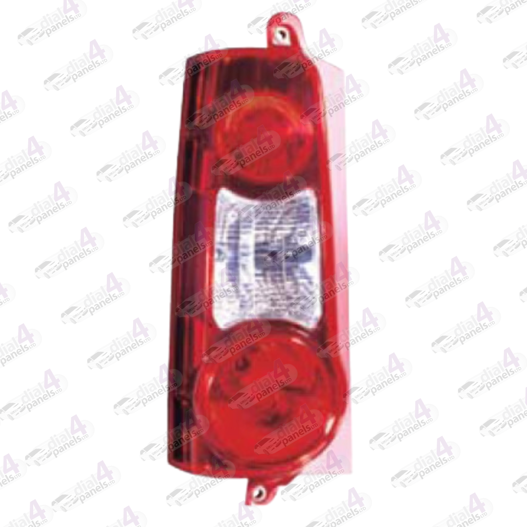 PEUGEOT PARTNER 2008-2018 REAR LAMP TWIN DOOR RED SURROUND LEFT 6350FJ