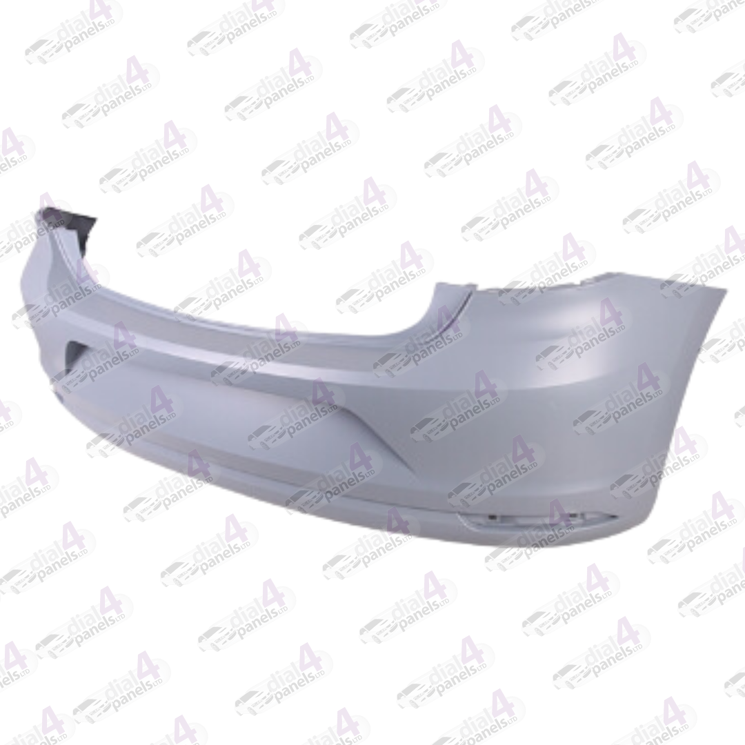 VOLKSWAGEN POLO 2014-2017 REAR BUMPER WITHOUT EXHAUST 6C6807421GRU