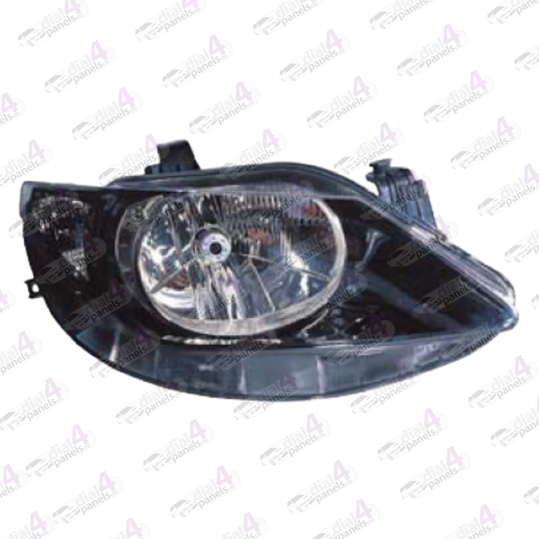SEAT IBIZA 2008-2012 HEADLAMP BLACK SINGLE REFLECTOR RIGHT 6J1941022B - 6J1941022C - 6J2941022 - 6J2941022A - 6J2941022B - 6J2941022C