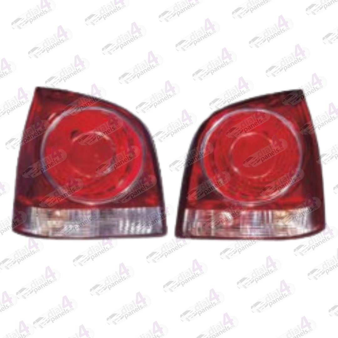 VOLKSWAGEN POLO 2005-2008 REAR LAMP RED SURROUND INC. B H RIGHT 6Q6945096AB - 6Q6945096AA - 6Q6945096M - 6Q6945096N