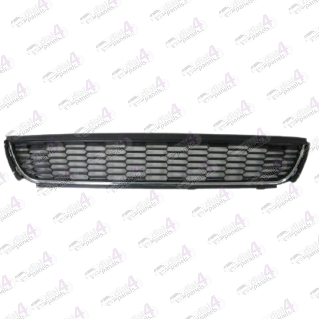 VOLKSWAGEN POLO 2009-2014 FRONT BUMPER GRILLE WITH CHROME MOULDING 6R08536719B9