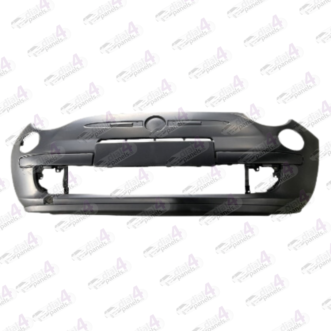 FIAT 500 2007-2015 FRONT BUMPER WITH MOULDING HOLE 735456793