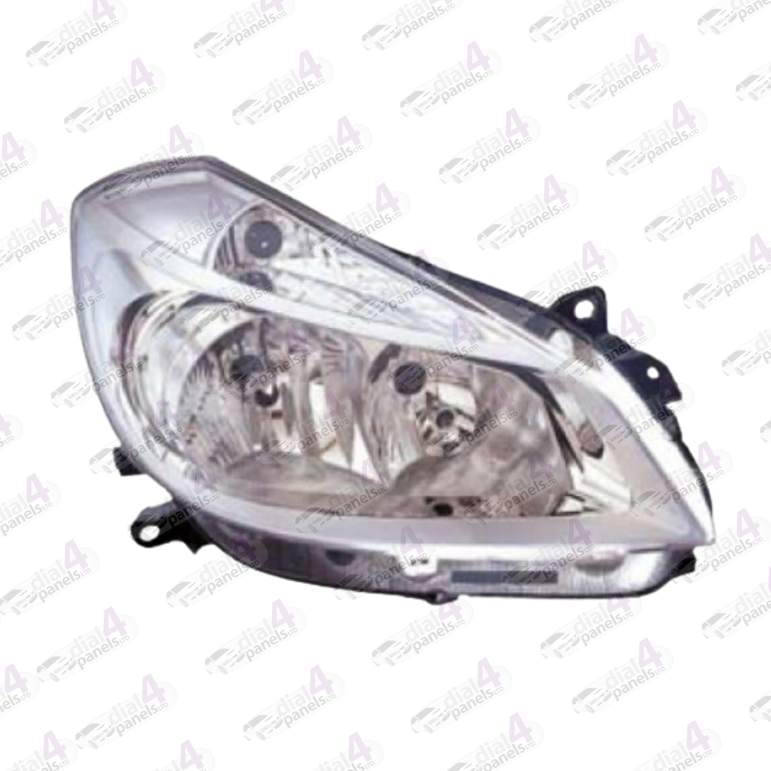 RENAULT CLIO 2005-2009 HEADLAMP CHROME RIGHT 260100203R - 260101668R - 7701061069 - 7701061070