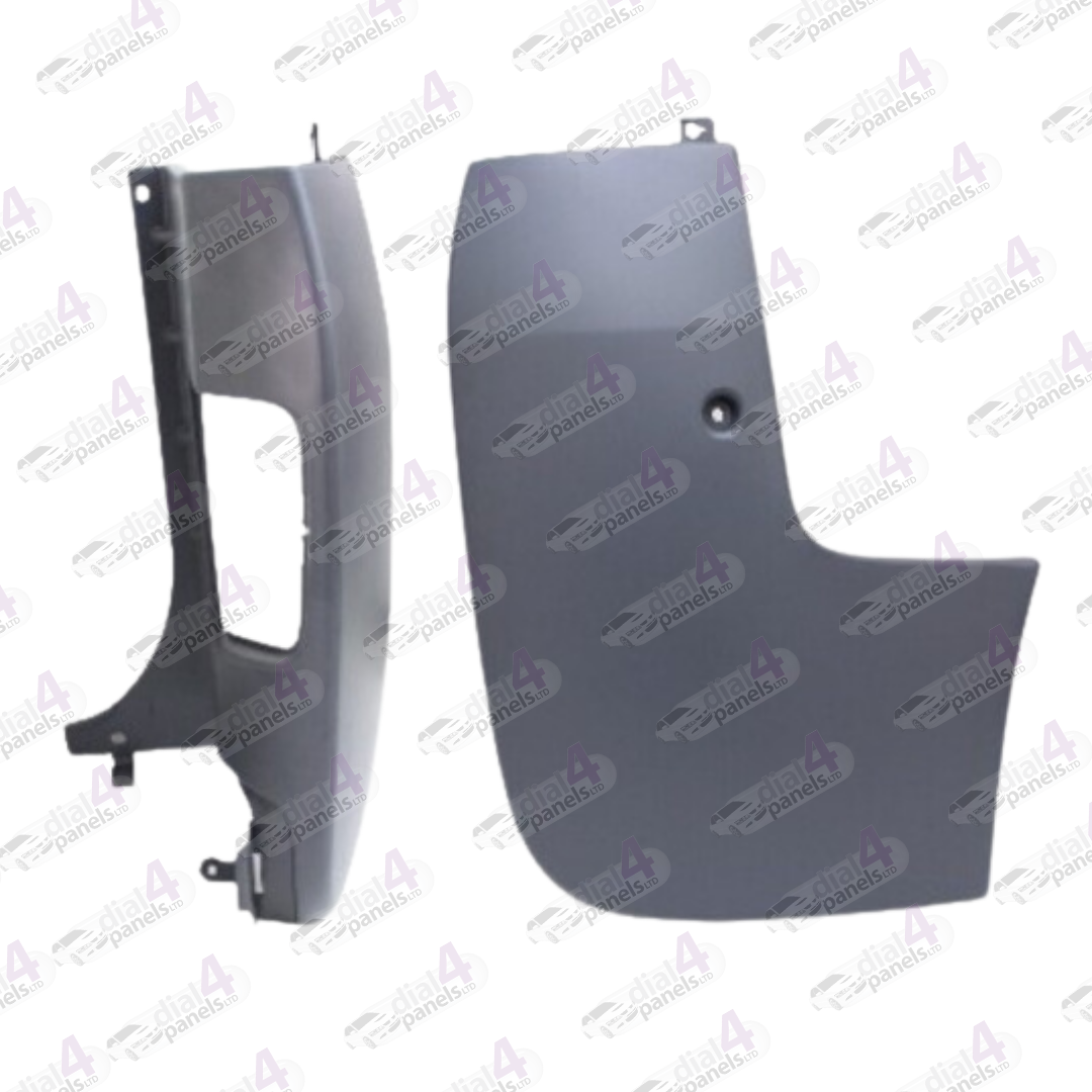 RENAULT TRAFIC 2001-2013 REAR BUMPER END CAP PRIMED RIGHT 91166149 - 4400478 - 7701066128