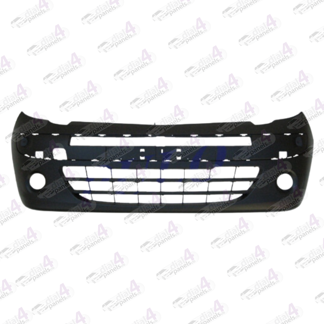 RENAULT KANGOO 2008-2012 FRONT BUMPER TEXTURED WITH FOG HOLE 7701478129