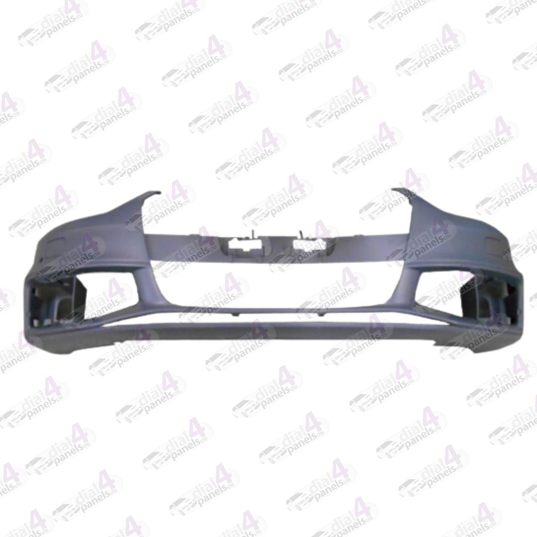 AUDI A4 2012-2015 FRONT BUMPER WITH SENSOR & WASHER S LINE 8K0807065FGRU