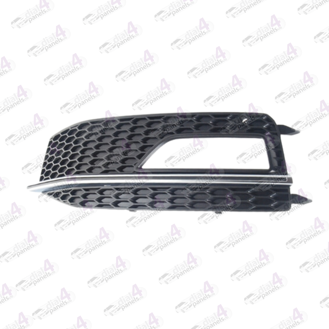 AUDI A4 2012-2015 F/BUMPER GRILLE WITH HOLE S LINE LEFT 8K0807681N01C