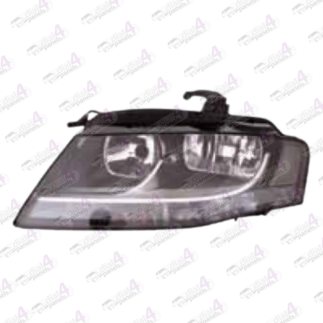 AUDI A4 2008-2011 HEADLAMP BLACK LEFT 8K0941003 - 8K0941029 - 8K0941029A - 8K0941029AF - 8K0941029AG