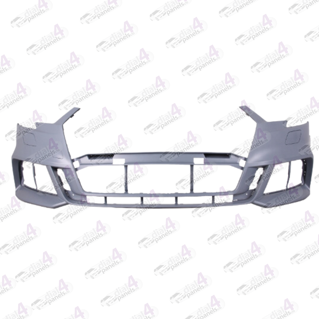 AUDI A3 2016-2020 FRONT BUMPER WITH FIXED WASHER S LINE 8V0807065ACGRU