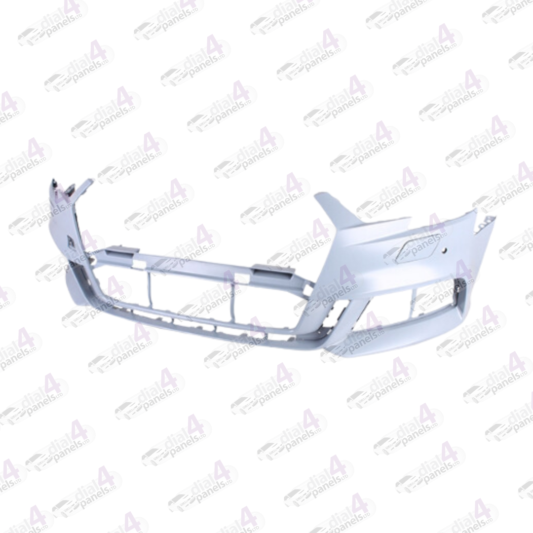 AUDI A3 2016-2020 FRONT BUMPER WITH FIXED WASHER & 2 SENSOR HOLE S LINE 8V0807065AEGRU
