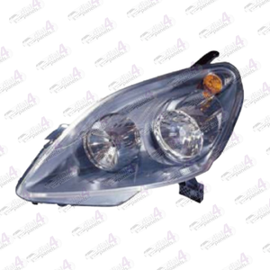 VAUXHALL ZAFIRA 2008-2014 HEADLAMP BLACK LEFT 1216669 - 1216571 - 93179910 - 93179912 - 93190408