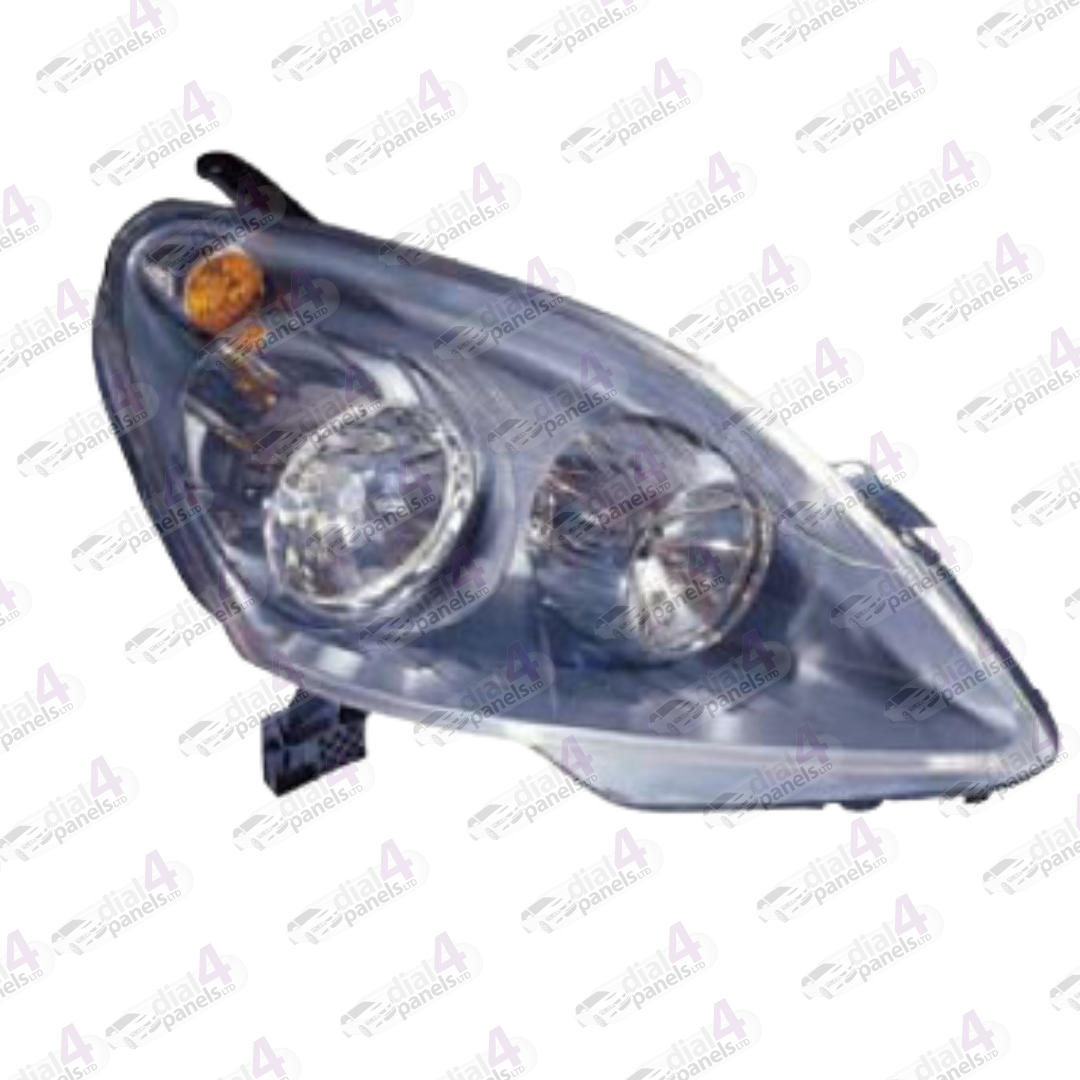 VAUXHALL ZAFIRA 2008-2014 HEADLAMP BLACK RIGHT 1216670 - 1216572 - 93179911 - 93179913 - 93190409