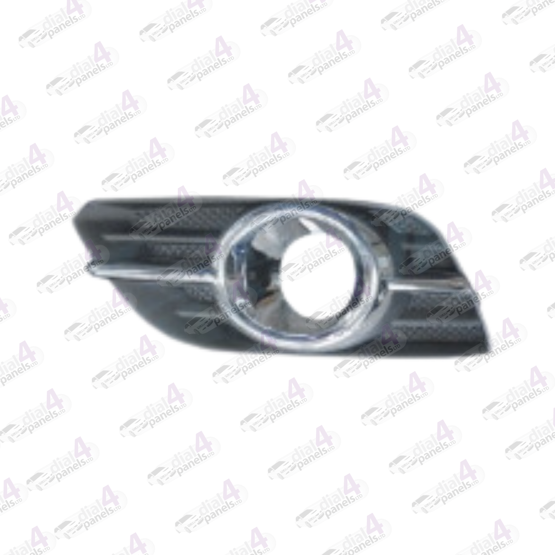 VAUXHALL MOKKA 2013-2016 FRONT BUMPER GRILLE WITH FOG LAMP HOLE & CHROMED MOULDING LEFT 95276507
