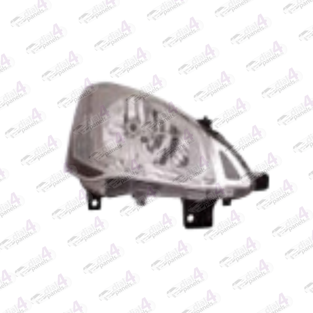 CITROEN BERLINGO 2012-2018 HEADLAMP BLACK CHROME RIGHT 9677201780 - 9806306280