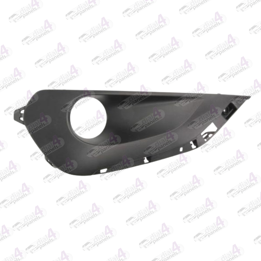 PEUGEOT 208 2015-2019 FRONT BUMPER GRILLE WITH LAMP HOLE RIGHT 9810738180