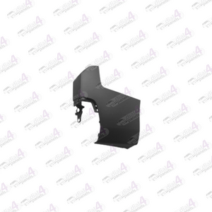 CITROEN BERLINGO / PARTNER / RIFTER / COMBO / PROACE CITY 2018> REAR BUMPER END CAP SINGLE DOOR BLACK RIGHT SWB 9816806380