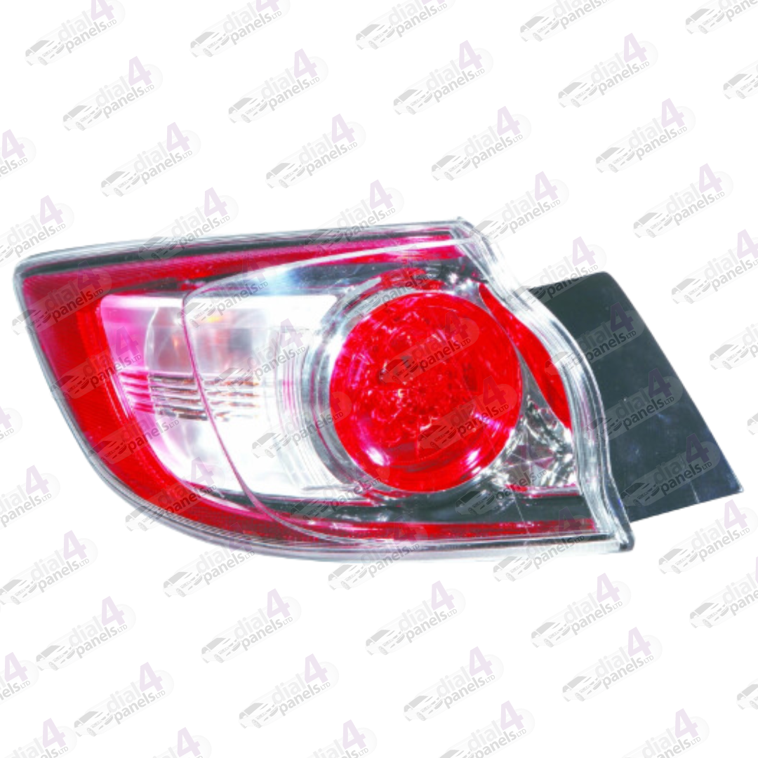 MAZDA 3 2010-2012 REAR LAMP SPORT MODEL CLEAR CENTRE CLEAR INDICATOR LEFT BCW851160E