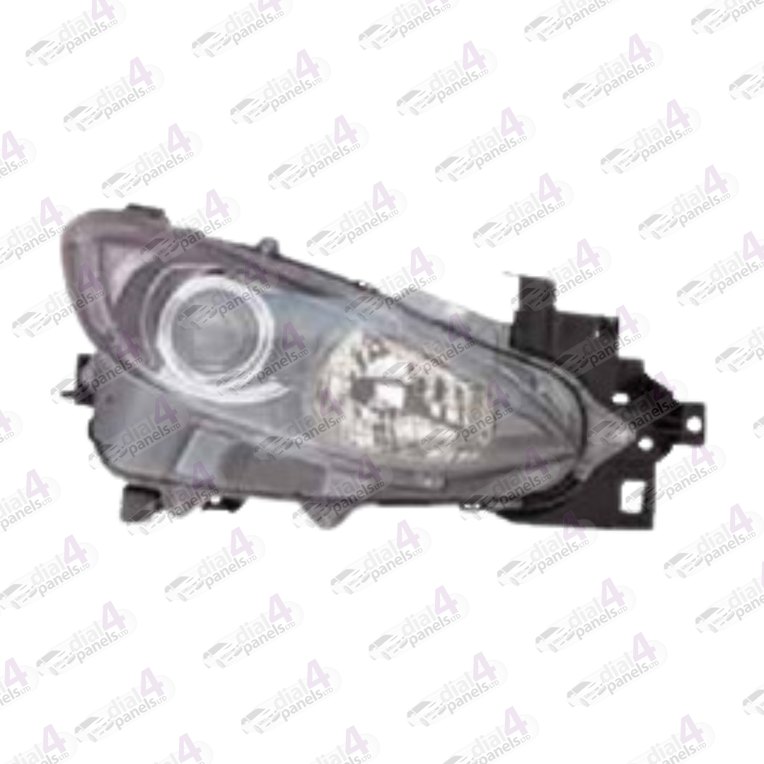 MAZDA 3 2013-2019 HEADLAMP BLACK LEFT BGT4510K0A - BHR1510K0 - BHR1510K0A - BHT4510K0A