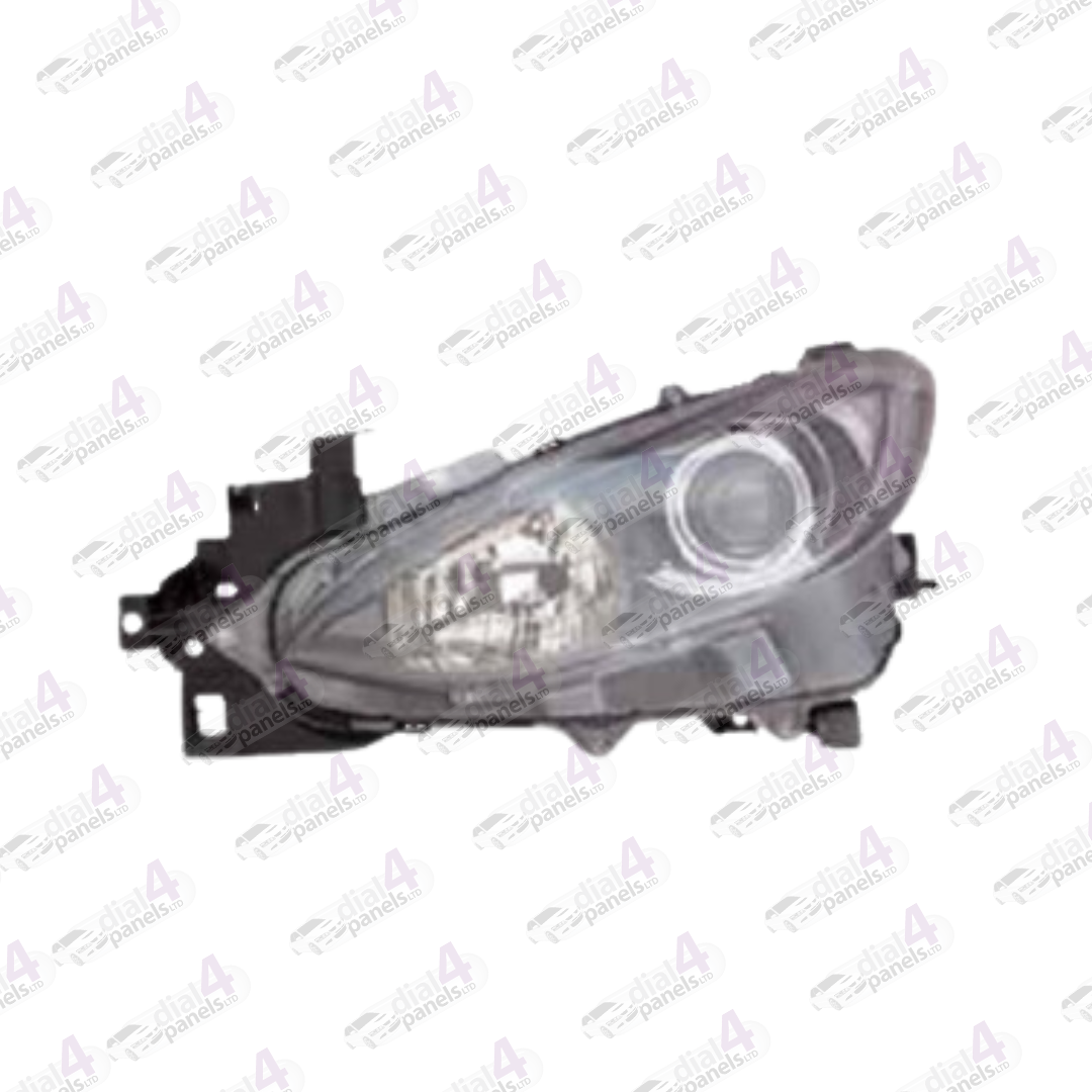 MAZDA 3 2013-2019 HEADLAMP BLACK RIGHT BGT4510L0A - BHR1510L0 - BHR1510L0A