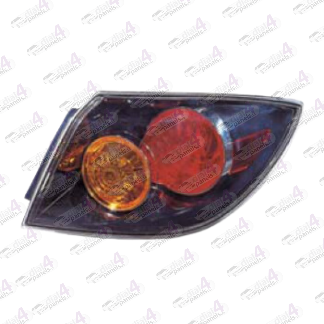 MAZDA 3 2007-2009 REAR LAMP BLACK RED CLEAR INDICATOR RIGHT BN8F51150C - BR5S51180D