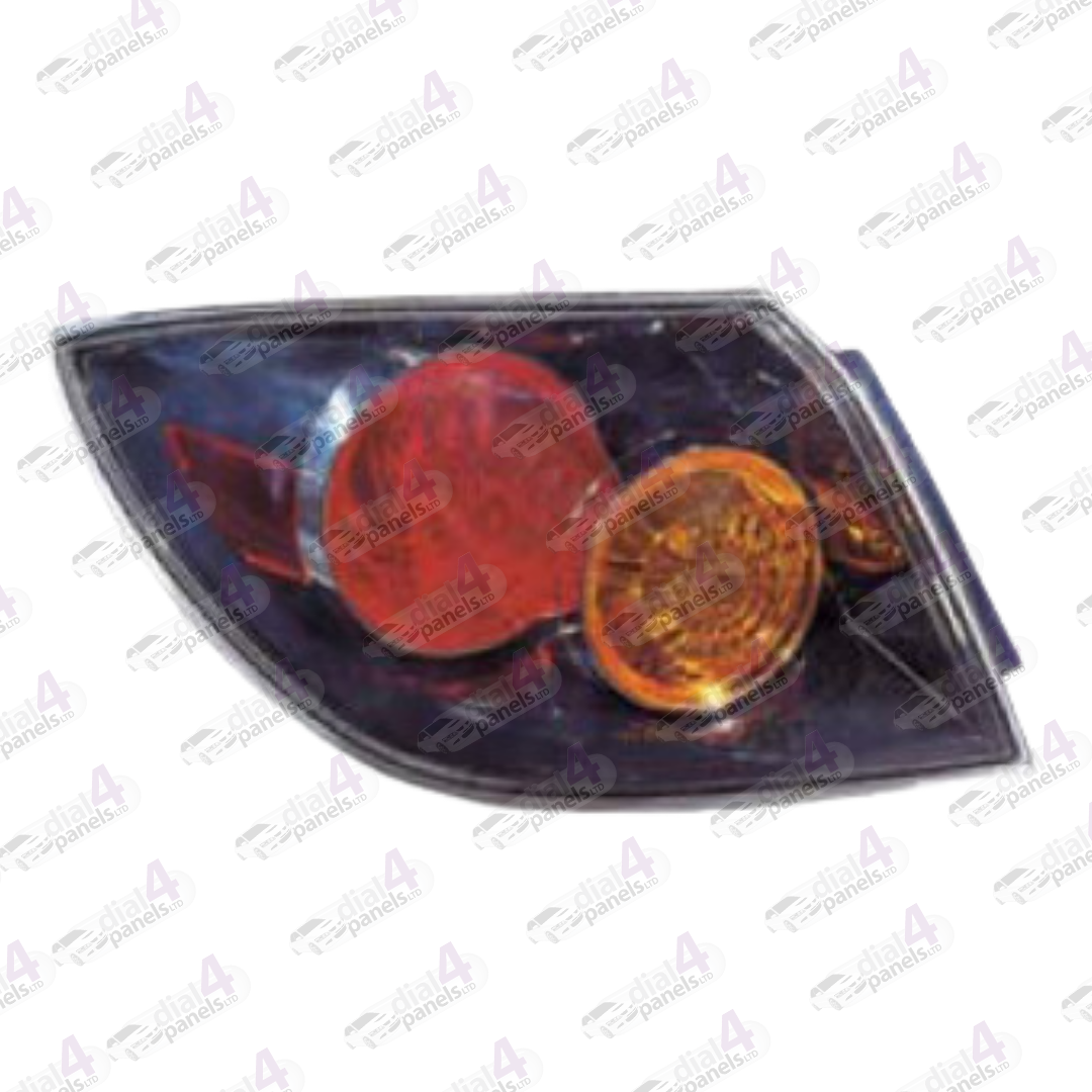 MAZDA 3 2007-2009 REAR LAMP BLACK RED CLEAR INDICATOR LEFT BN8F51160C - BR5S51170D