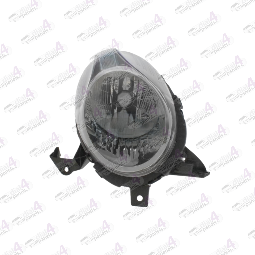 NISSAN MICRA 2007-2009 HEADLAMP CHROME RIGHT 26010BG10B - 26010BC40B - 26010BG00B
