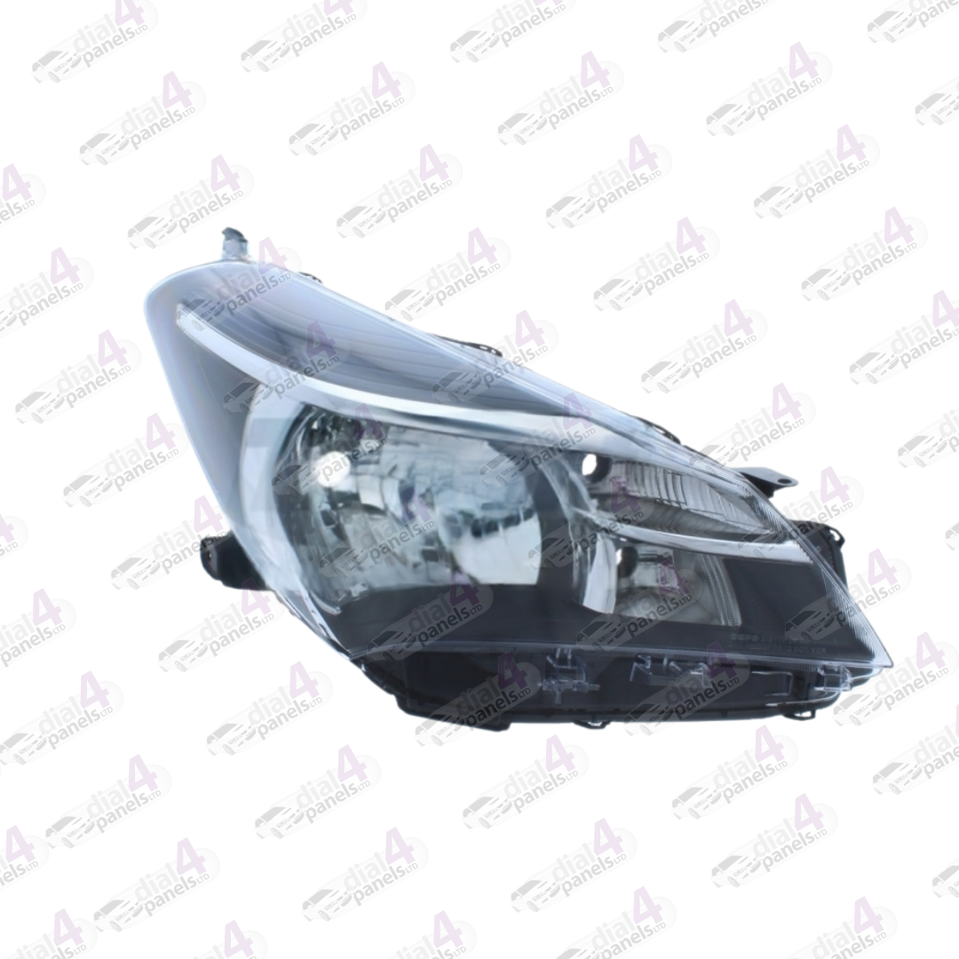 TOYOTA YARIS 2014-2017 HEADLAMP BLACK RIGHT 811300DA20