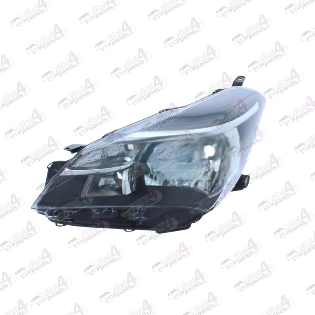 TOYOTA YARIS 2014-2017 HEADLAMP BLACK LEFT 811700DA20