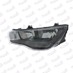 AUDI A1 2010-2015 HEADLAMP BLACK LEFT 8X0941003A