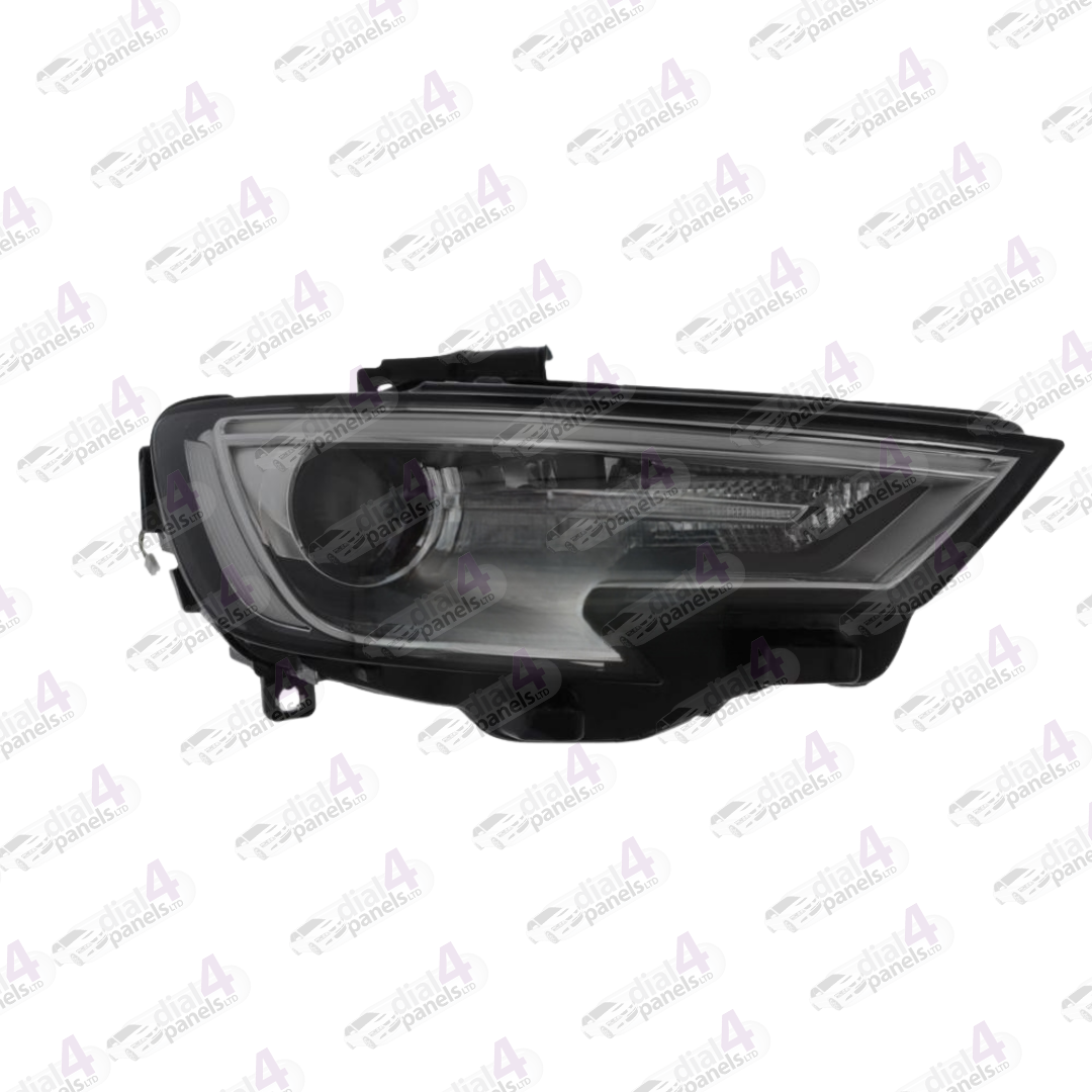 AUDI A3 2016-2020 HEADLAMP XENON LED DRL CROME RIGHT 8V0941044F