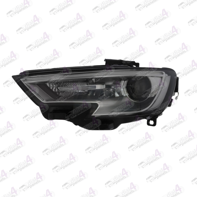 AUDI A3 2016-2020 HEADLAMP XENON LED DRL CROME LEFT 8V0941043F