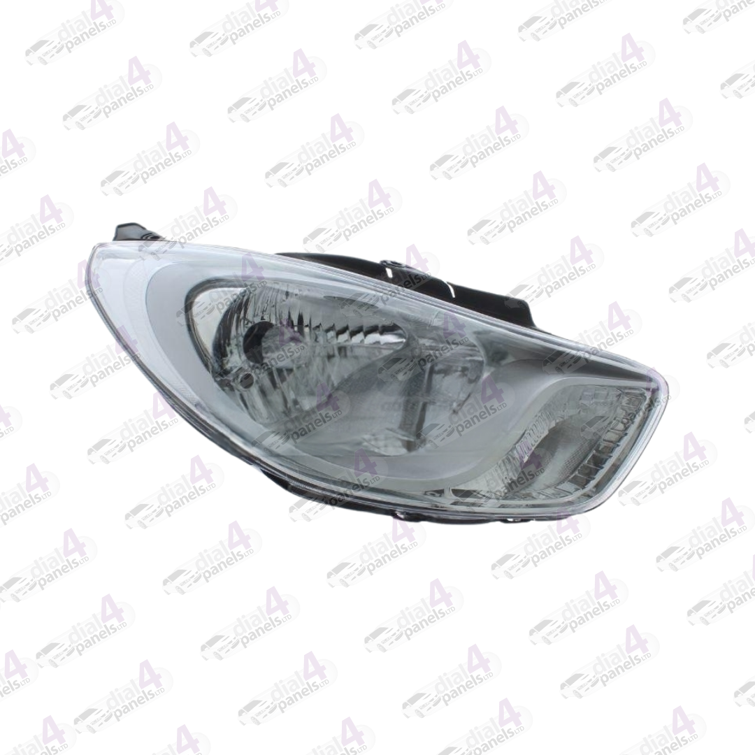 HYUNDAI I10 2011-2013 HEADLAMP CHROME RIGHT 921020X140 - 921200X120