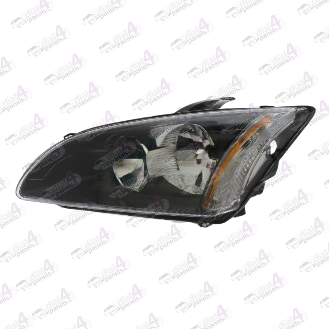 FORD FOCUS 2004-2007 HEADLAMP BLACK LEFT 1480990 - 1324256 - 1329413 - 1385257 - 1456967 - 1456969 - 1480996 - 1480997