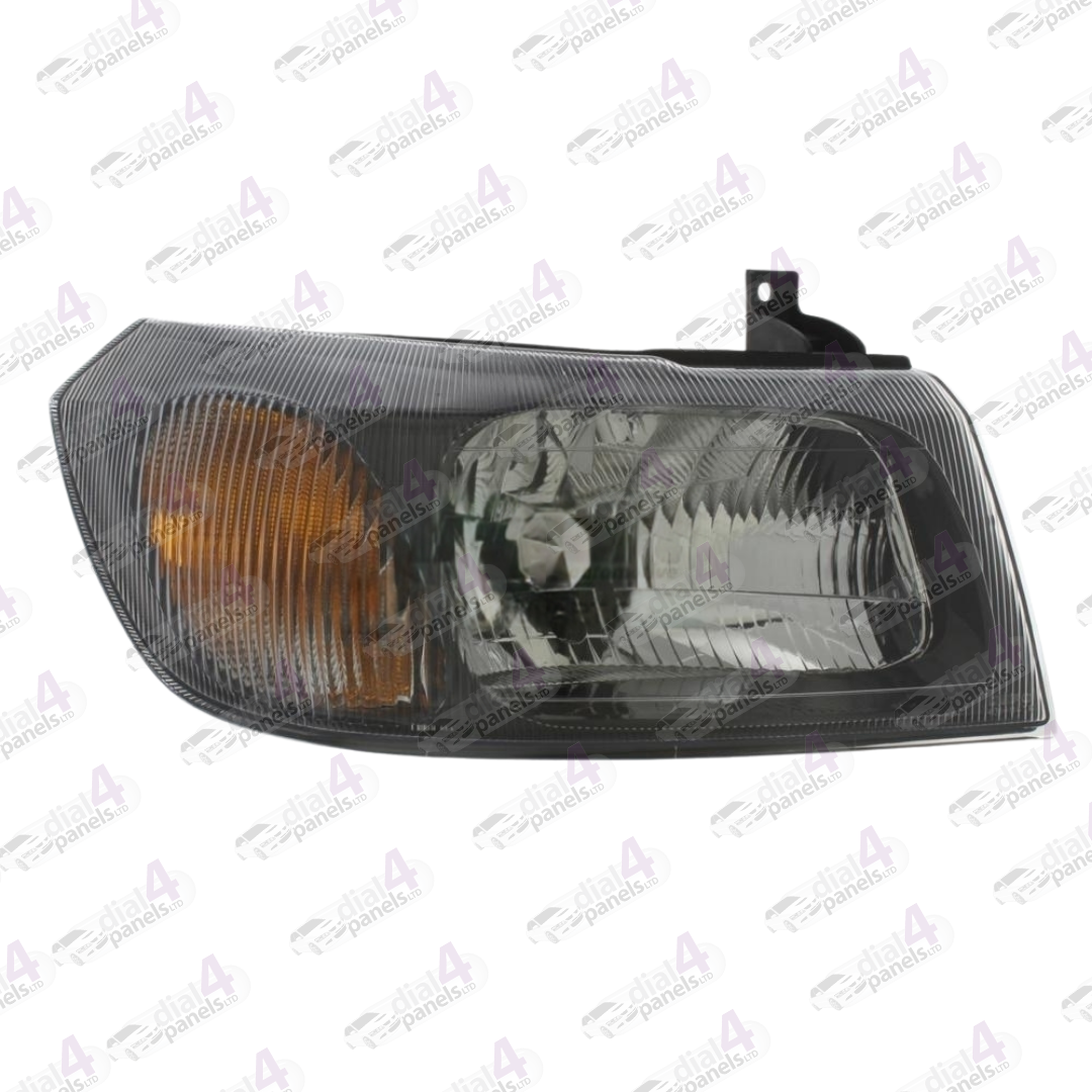 FORD TRANSIT 2000-2006 HEADLAMP BLACK RIGHT 1140068 - 1232634 - 1353994 - 1534506 - 4695296 - 4696770 - 4696772 - 4696784 - 4695266 - 1205194 - 1353948 - 4695245 - 4695265