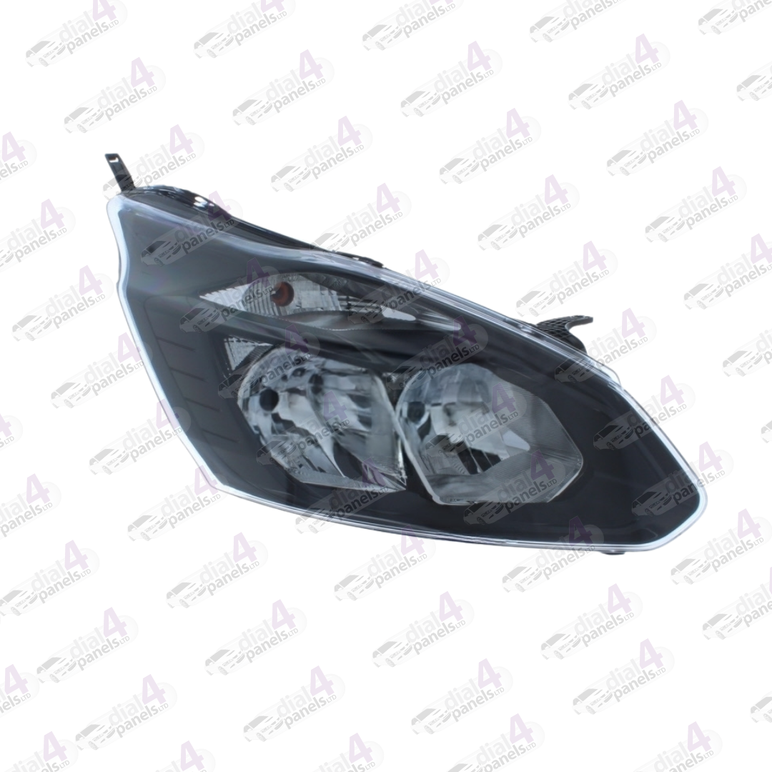 FORD TRANSIT CUSTOM 2012-2018 HEADLAMP BLACK RIGHT 1778044 - 1779194 - 1783378 - 1801820 - 1818127 - 1866473 - 1866474