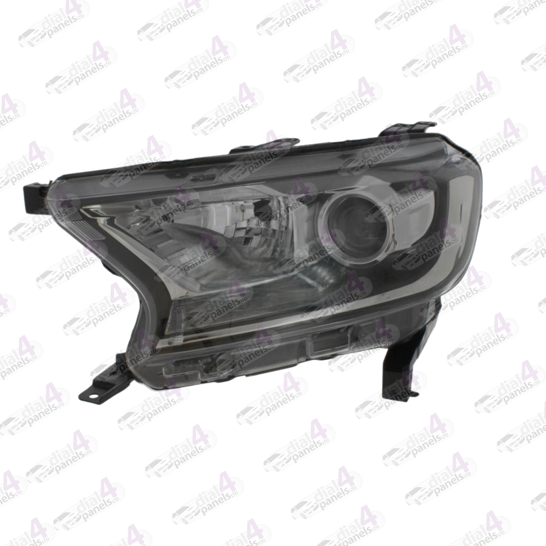 FORD RANGER 2012-2016 HEADLAMP BLACK WITH PROJECTOR LEFT 2372310