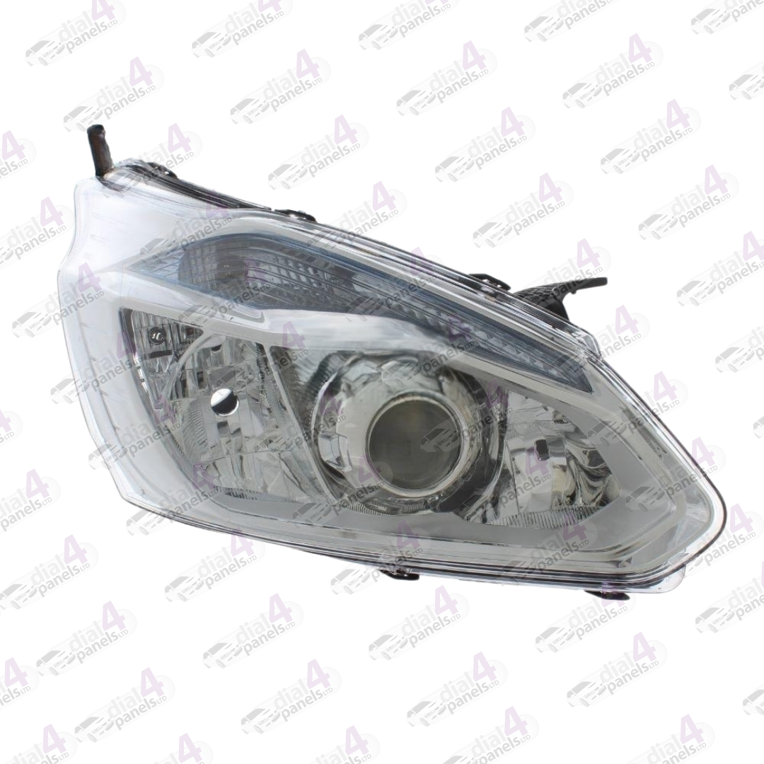 FORD TRANSIT CUSTOM 2012-2018 HEADLAMP BLACK CHROME PROJECTOR RIGHT 1866439 - 1866441