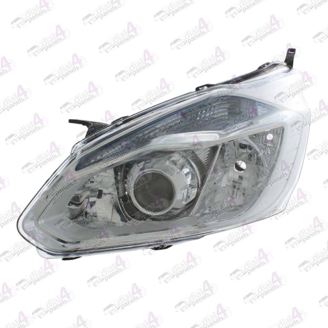 FORD TRANSIT CUSTOM 2012-2018 HEADLAMP BLACK CHROME PROJECTOR LEFT 1866467 - 1866470