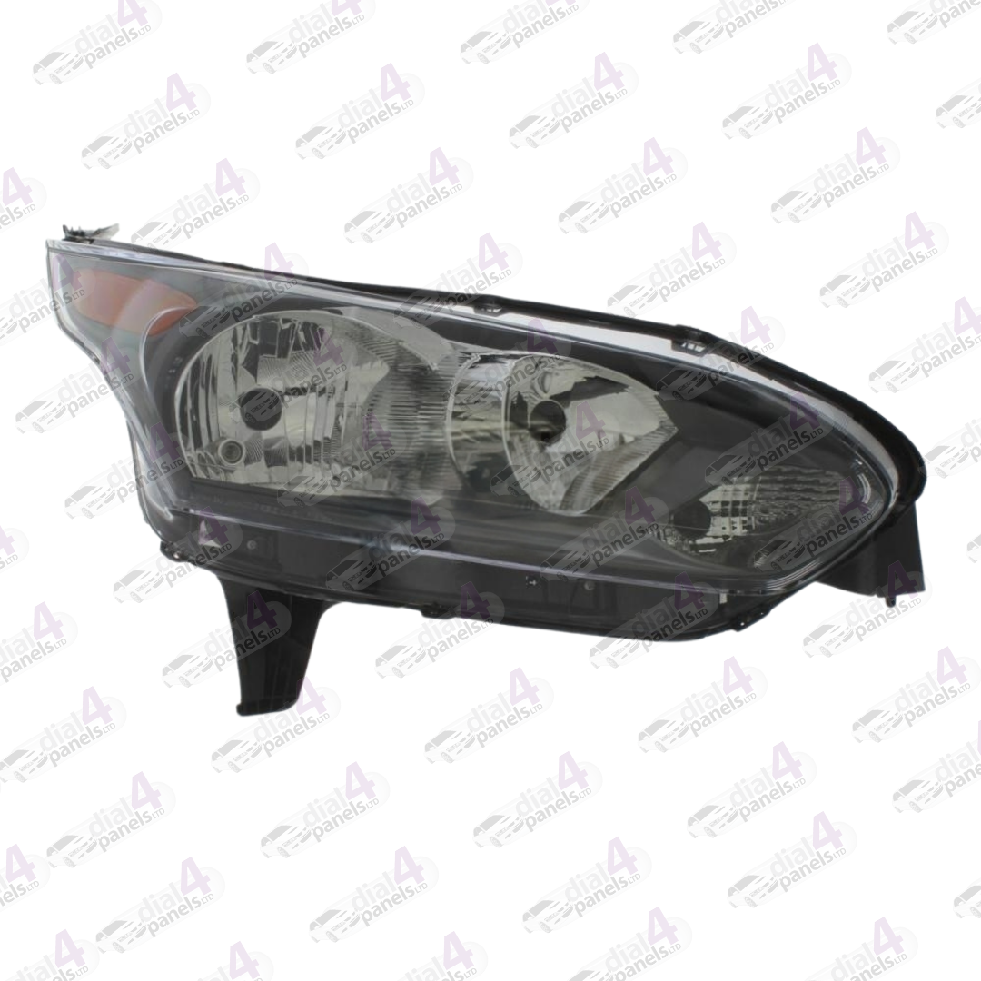 FORD TRANSIT CONNECT 2014> HEADLAMP BLACK AMBER INDICATOR RIGHT
