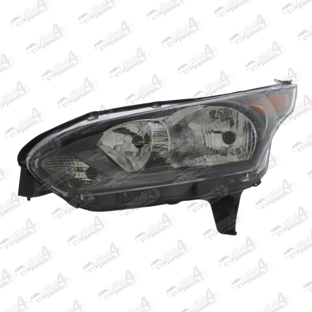 FORD TRANSIT CONNECT 2014> HEADLAMP BLACK AMBER INDICATOR LEFT