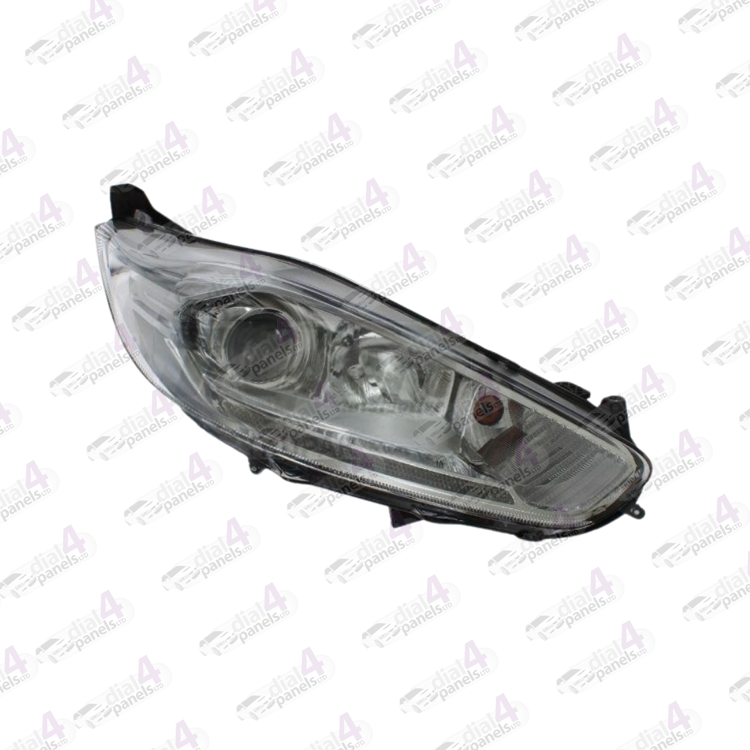FORD FIESTA 2013-2017 HEADLAMP CHROME LED DRL RIGHT 1796345 - 1806747 - 1831956 - 1857446 - 1857447 - 1874080 - 1895782 - 2126883 - C1BB13W029DB - C1BB13W029DC - C1BB13W029DD - C1BB13W029DE - C1BB13W029DF - C1BB13W029DG - C1BB13W029DH