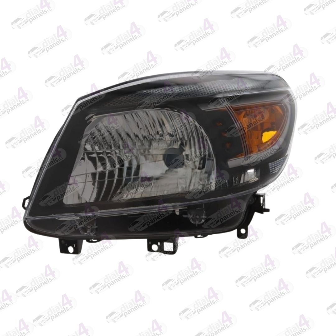 FORD RANGER 2009-2012 HEADLAMP BLACK LEFT
