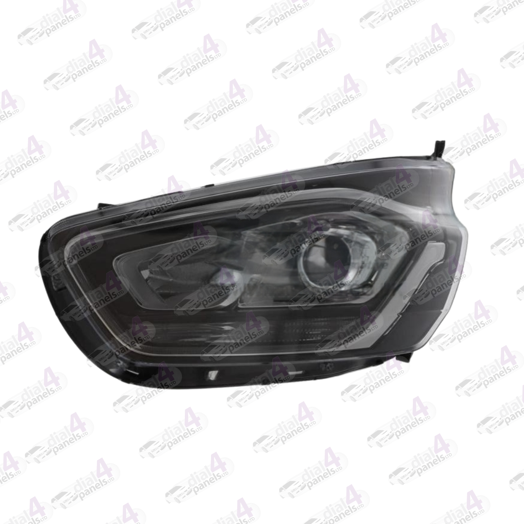 FORD TRANSIT CUSTOM 2018> HEADLAMP BLACK LED DRL LEFT 2481761