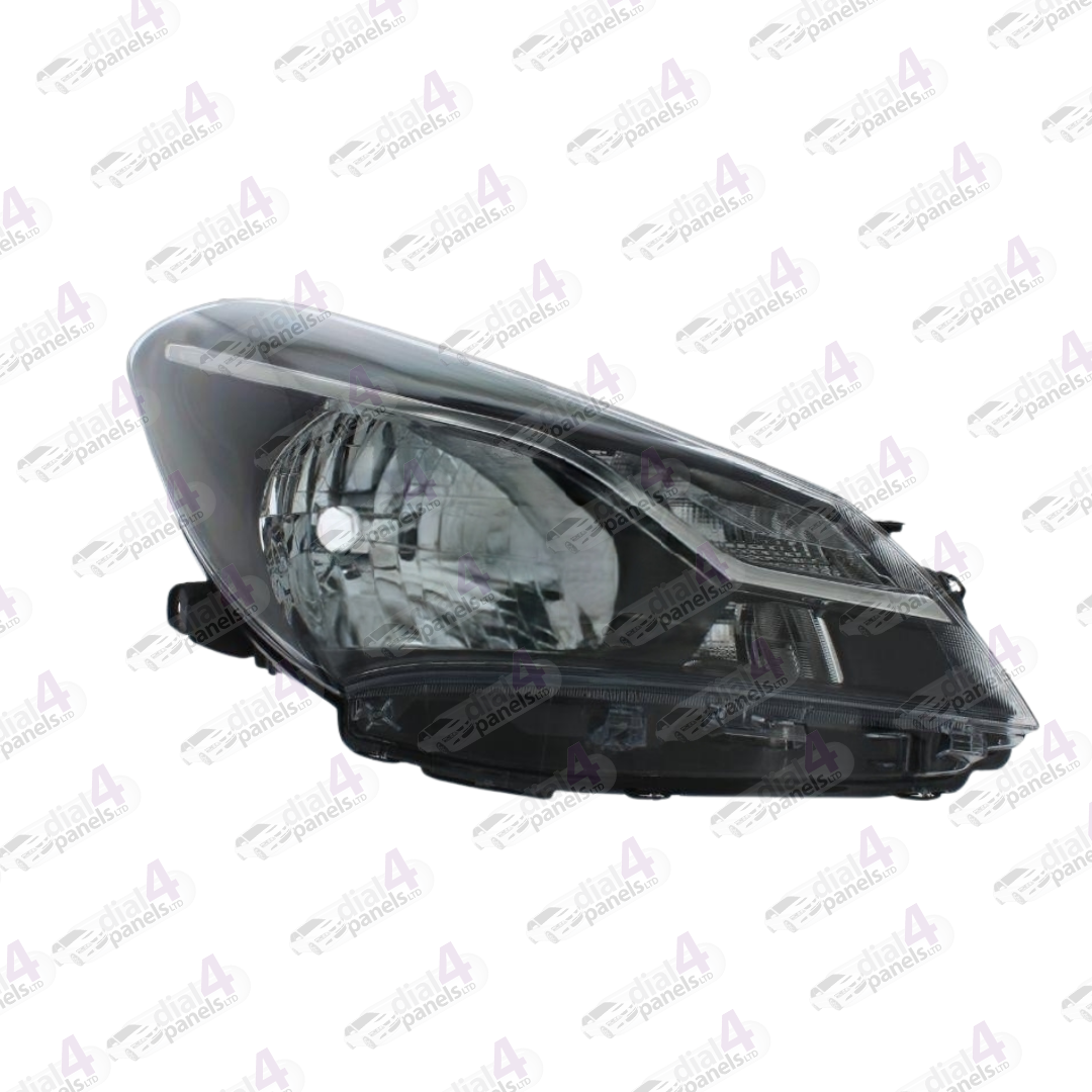 TOYOTA YARIS 2017-2020 HEADLAMP BLACK RIGHT