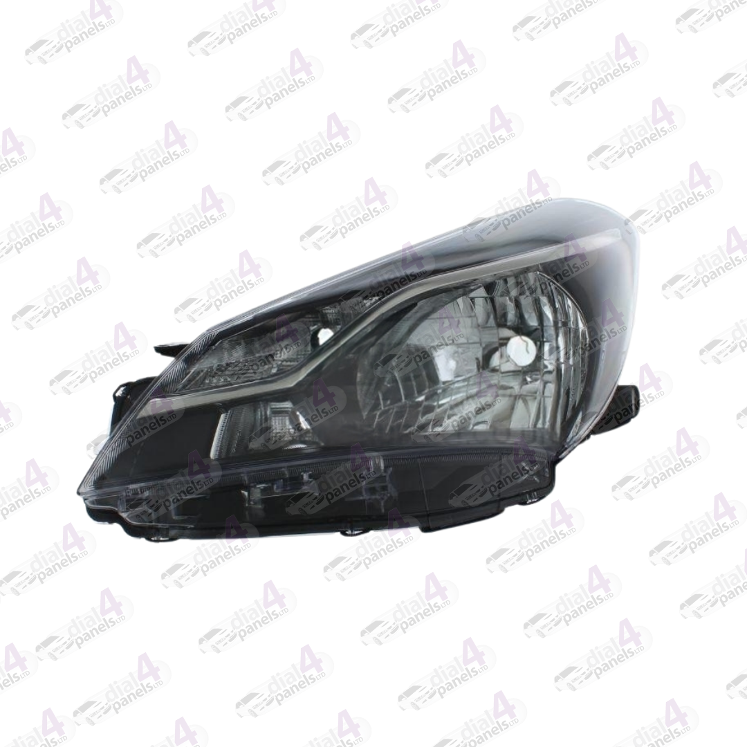 TOYOTA YARIS 2017-2020 HEADLAMP BLACK LEFT