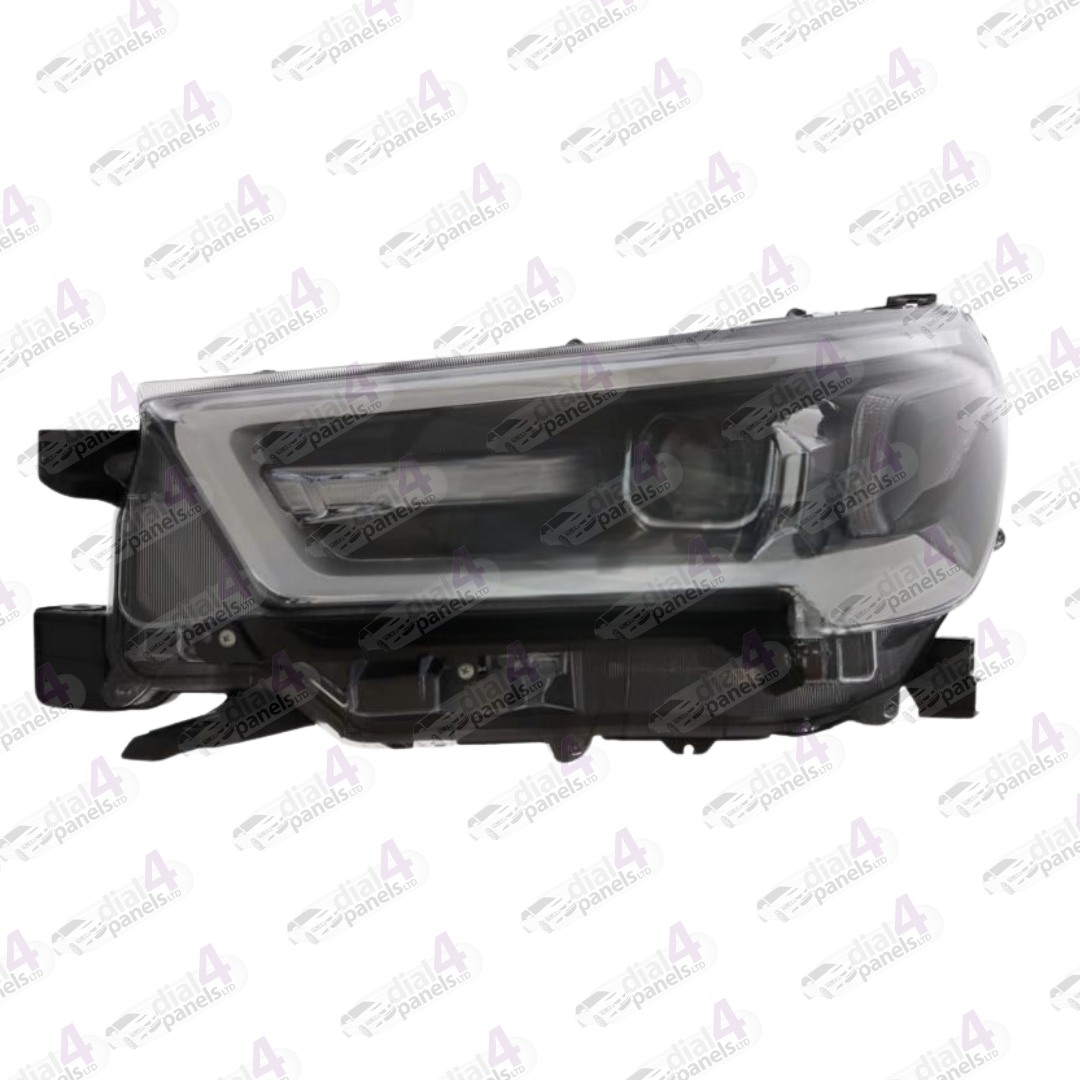 TOYOTA HILUX 2020> HEADLAMP BLACK LED DRL LEFT