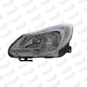 VAUXHALL CORSA 2011-2014 HEADLAMP CHROME LEFT 1216695 - 1216697 - 1216790 - 1216837 - 1226125 - 1226127 - 13446805 - 95507717 - 95507719 - 95511327 - 95511329 - 95515475