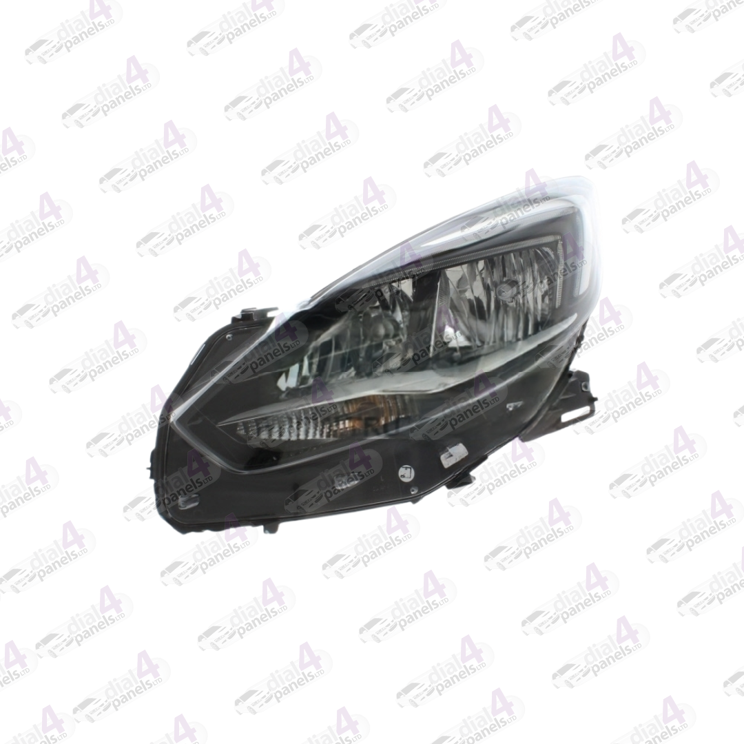 VAUXHALL ZAFIRA TOURER 2016-2018 HEADLAMP BLACK LED DRL LEFT 13472660 - 39050528