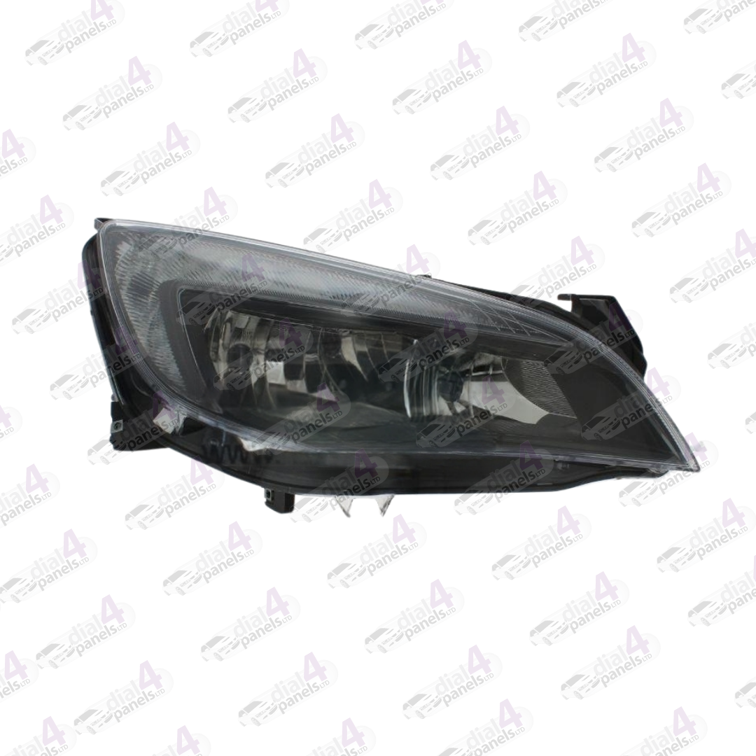 VAUXHALL ASTRA 2009-2012 HEADLAMP BLACK RIGHT 1216218 - 13297721