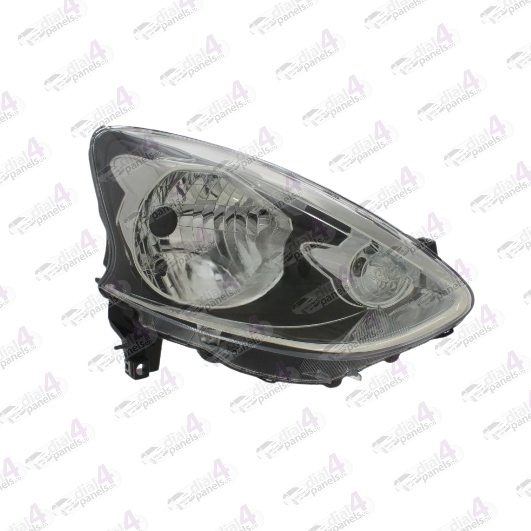 NISSAN MICRA 2013-2017 HEADLAMP BLACK RIGHT 260103HN0A
